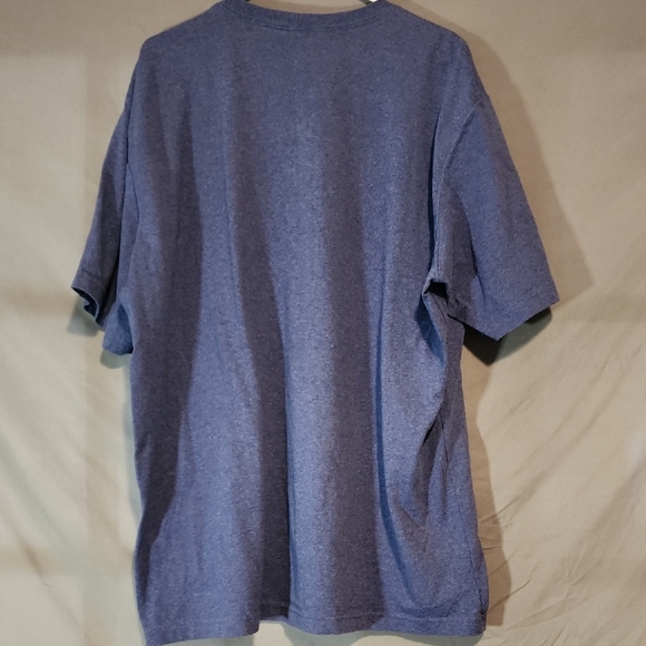 Carhartt Men's Blue Short Sleeve Tee with Pocket - Picture 4 of 6